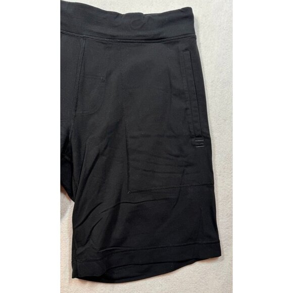 Lululemon Men's Shorts Black Athletic Gym Training Drawstring Men's Large L - Picture 3 of 7